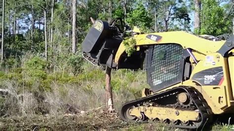 how to pull bushes out with skid steer|DIY Stump Removal with Skid Steer Grapples, Rippers, and Pullers.